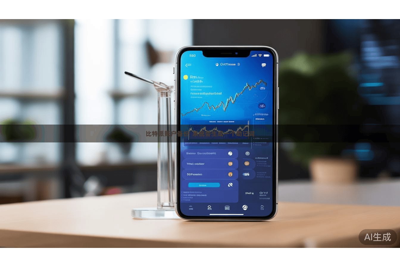 比特派账户备份  系统会生成一个助记词