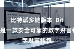 比特派多链版本  Bitpie是一款安全可靠的数字财富钱包